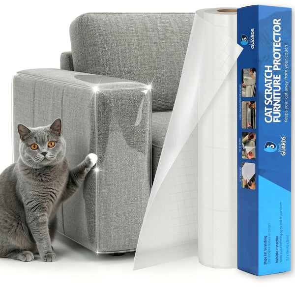 Cat Scratch Furniture Protector, Roll 16"x79"